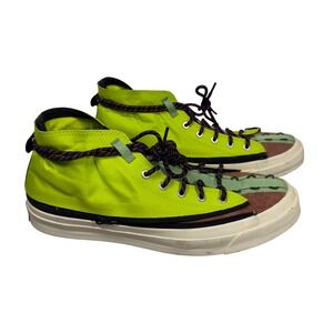 Converse Chuck Taylor Deck Terrain Star Love Bird Mid Neon Yellow Sneaker Men 11